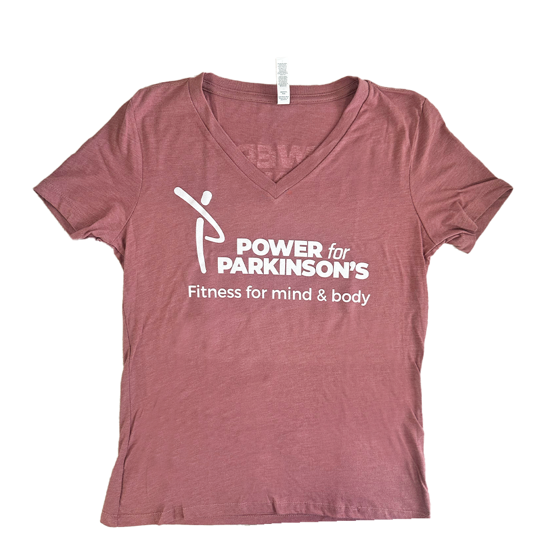 Mauve V-Neck T-Shirts