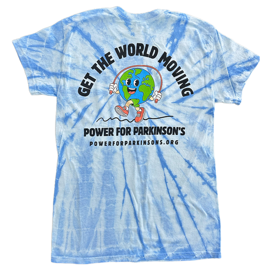 Get the World Moving Tie Dye Tee