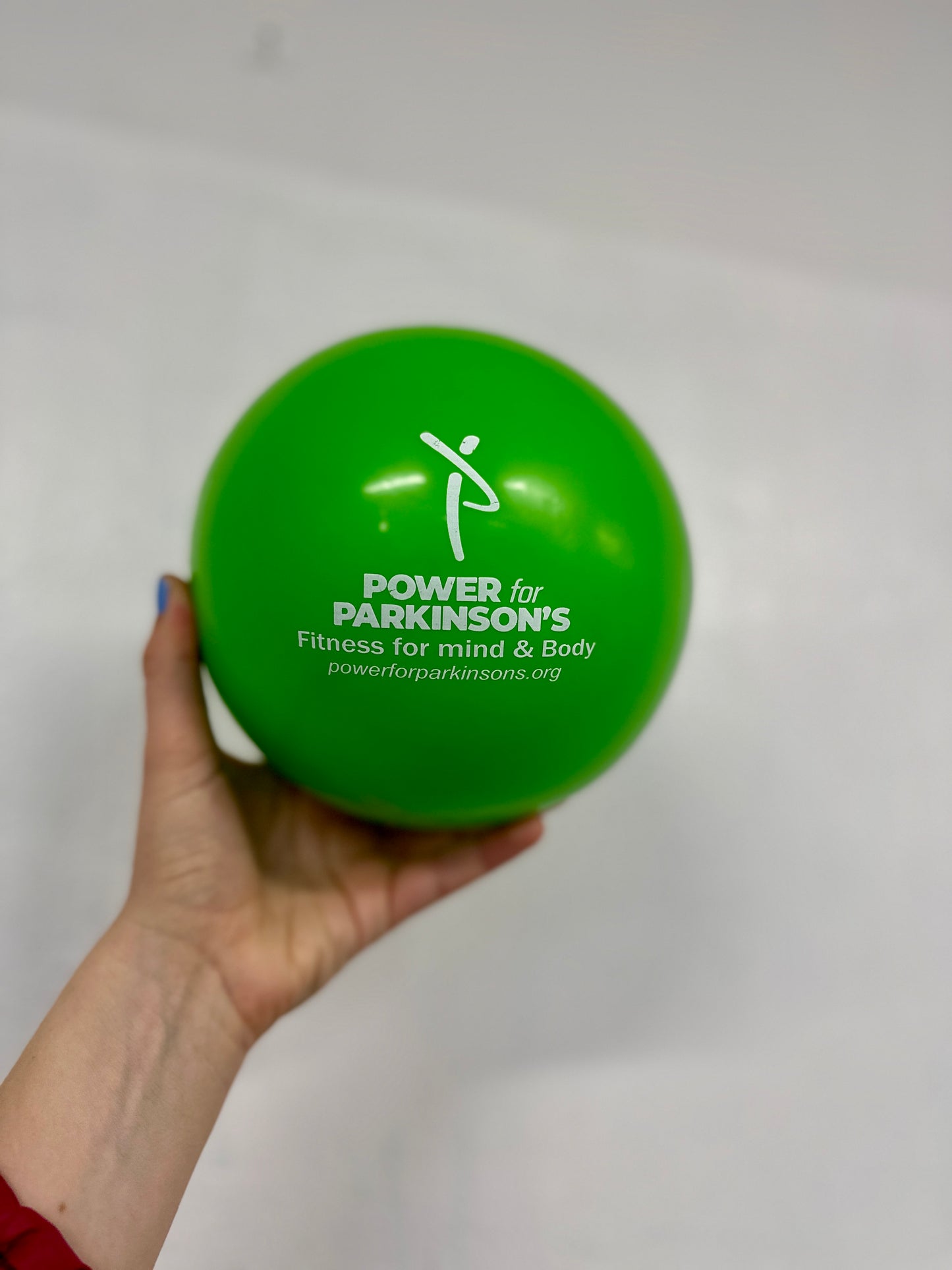 Power for Parkinson's Exercise Ball